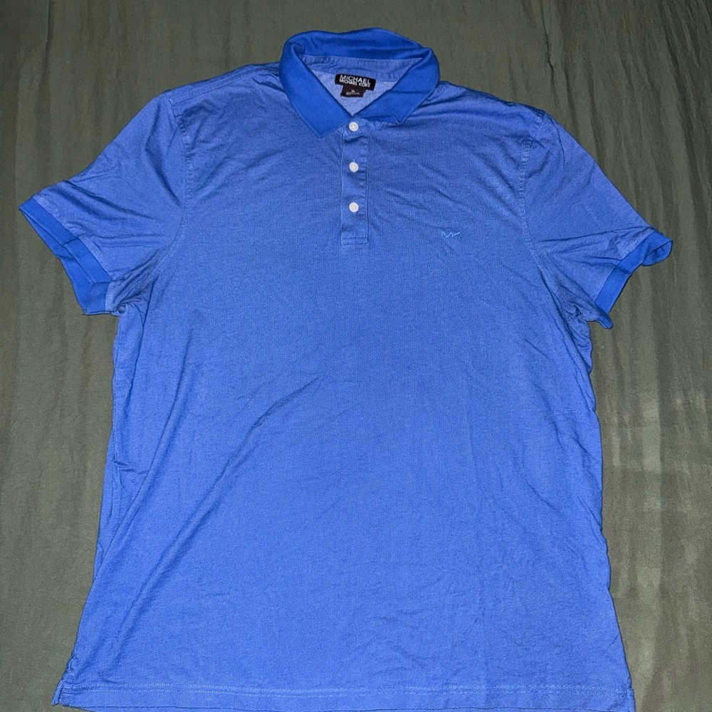 Michael Kors Vibrant Blue Polo Shirt
